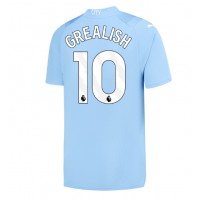 Moški Nogometni dresi Manchester City Jack Grealish #10 Domači 2023-24 Kratek Rokav